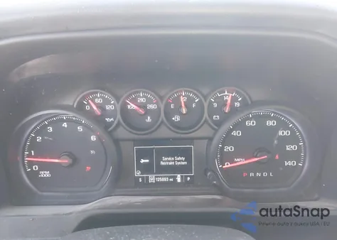 2021 Chevrolet Silverado 1500 4Wd Short Bed Custom из США, поврежденный, VIN 1GCPYBEH7MZ171959